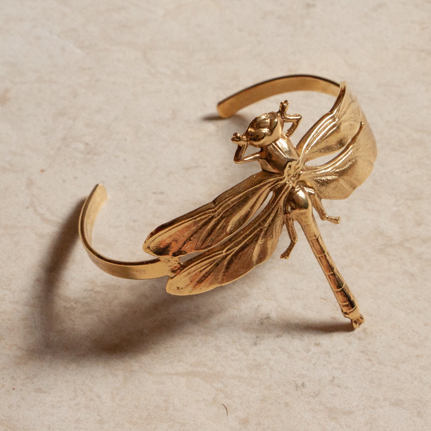 bracelet doré libellule PM
