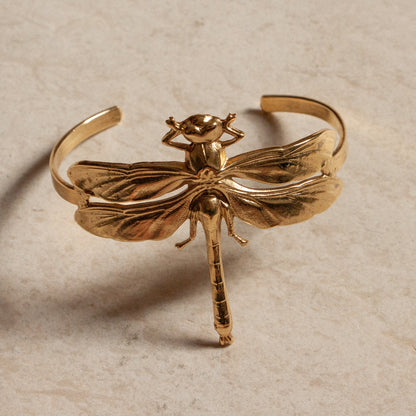 bracelet doré libellule PM