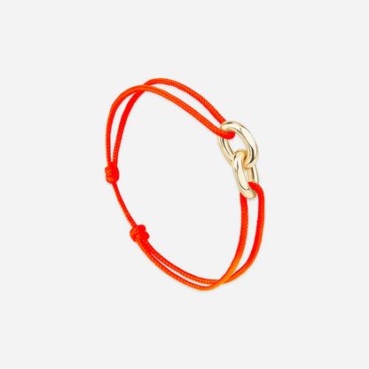 double maillon or orange fluo