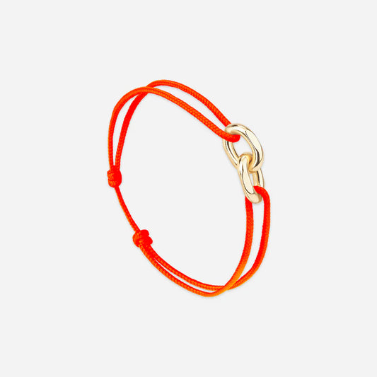 double maillon or orange fluo