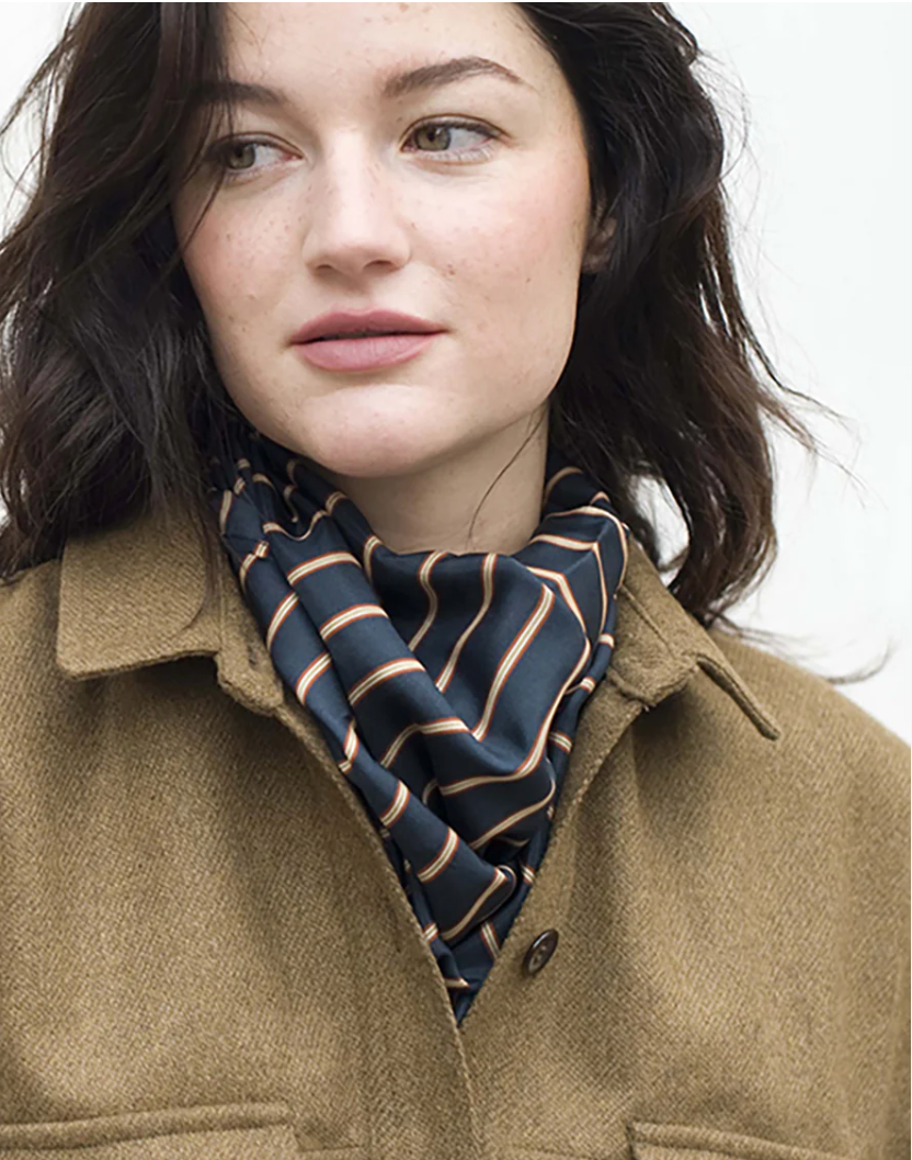 Silk scarf 27