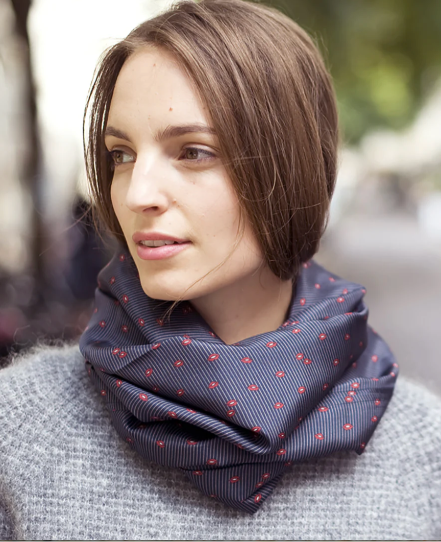 Silk scarf 27