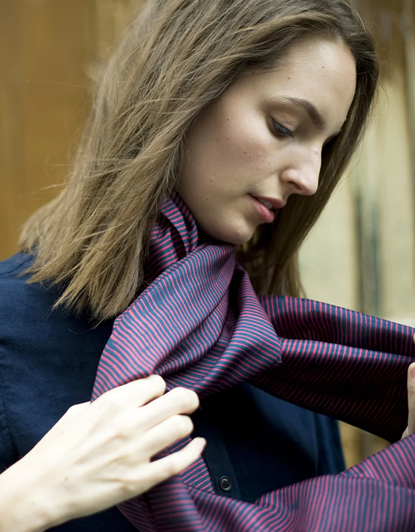 Silk scarf 27