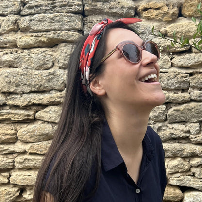 foulard triangle Ninon/Garance