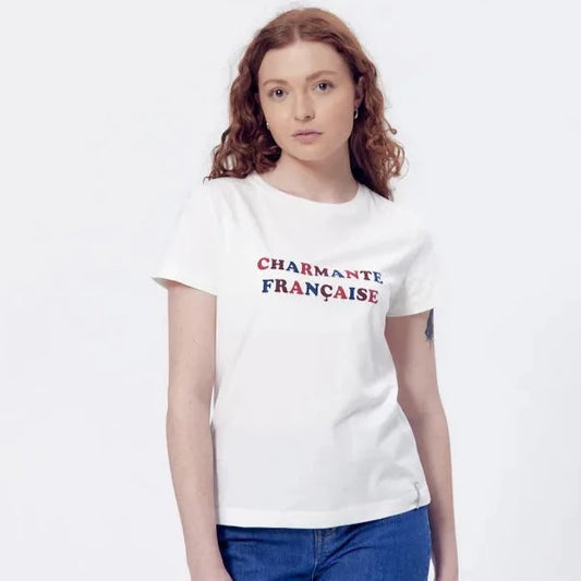 Tee-Shirt Palmyre "Charmante Française", La Gentle Factory, vue 1