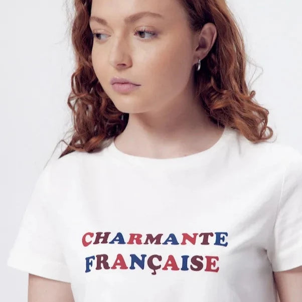 Tee-Shirt Palmyre "Charmante Française", La Gentle Factory, vue 3