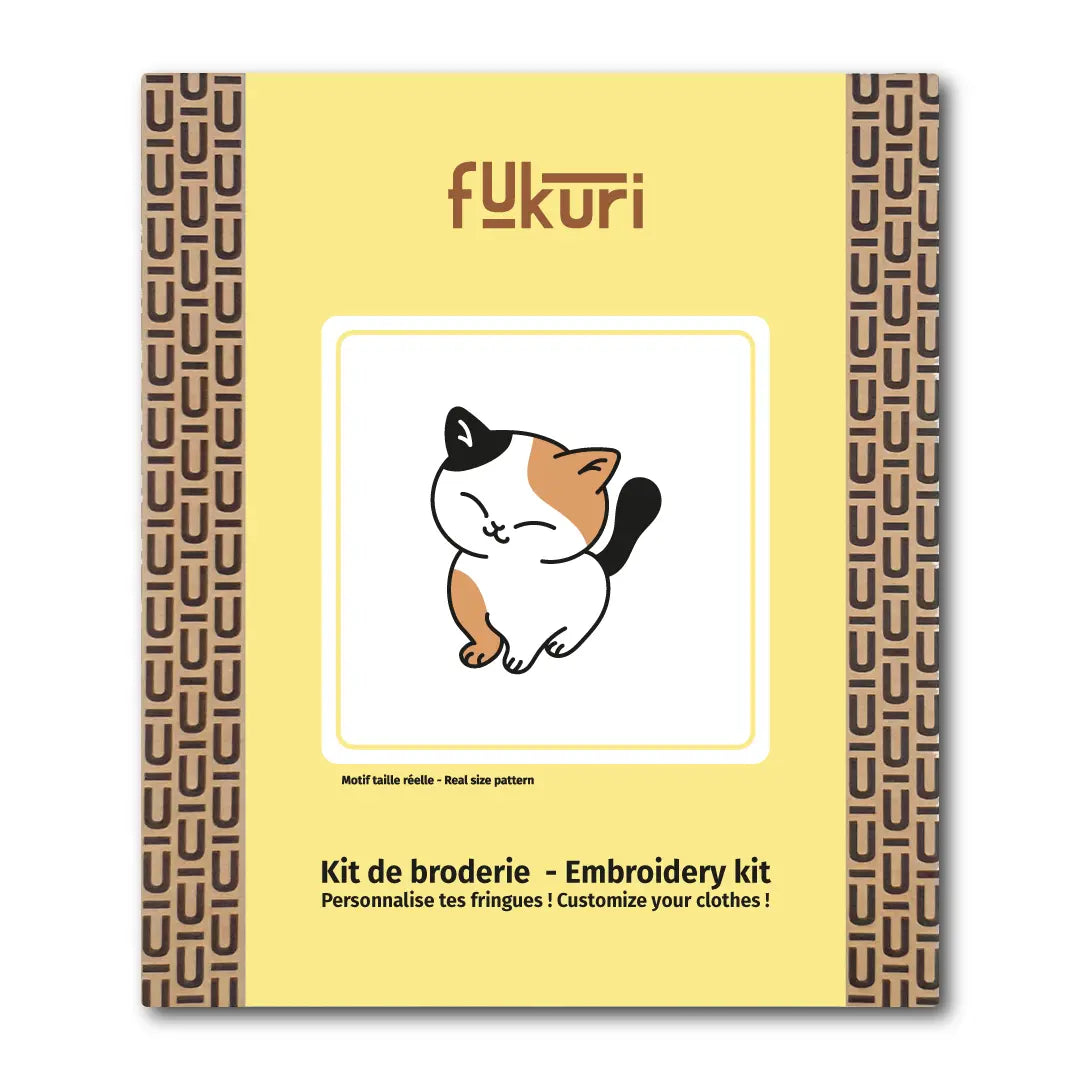 kit broderie chat