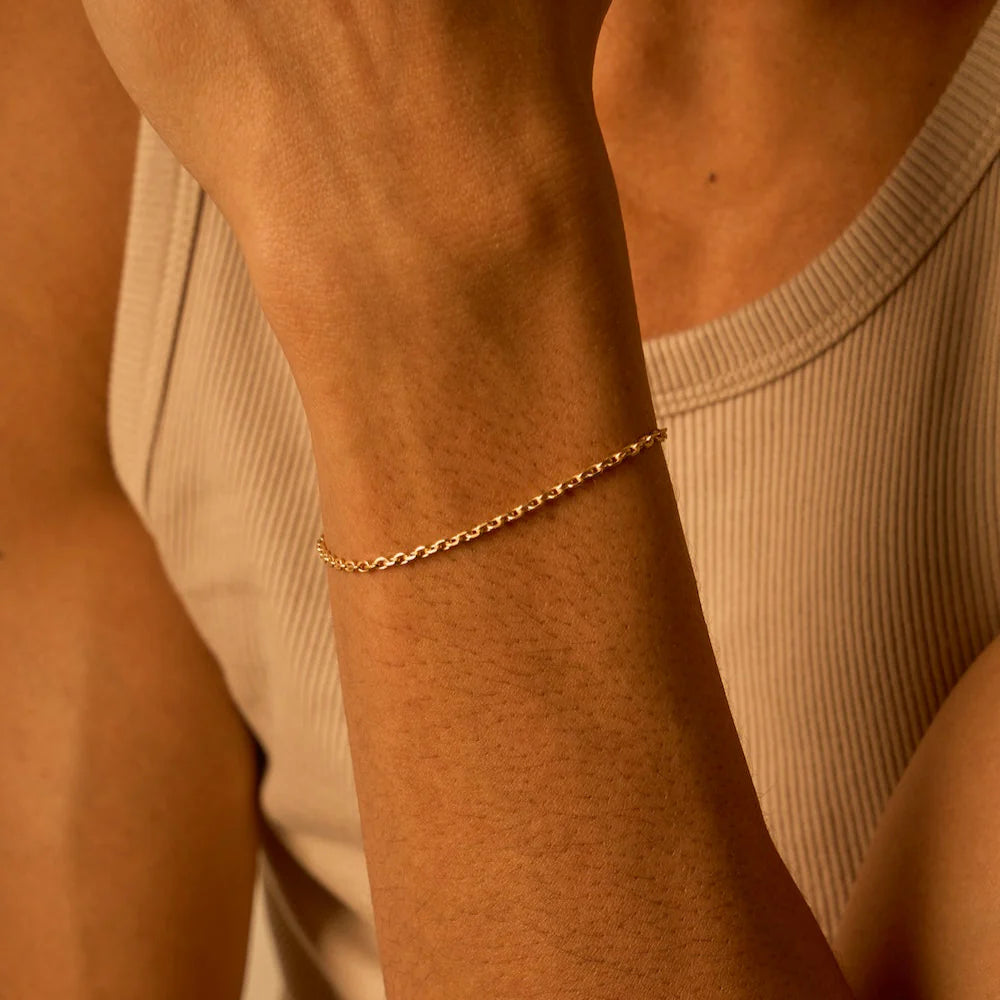 Alt bracelet chaine vermeil