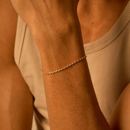 Alt bracelet chaine vermeil
