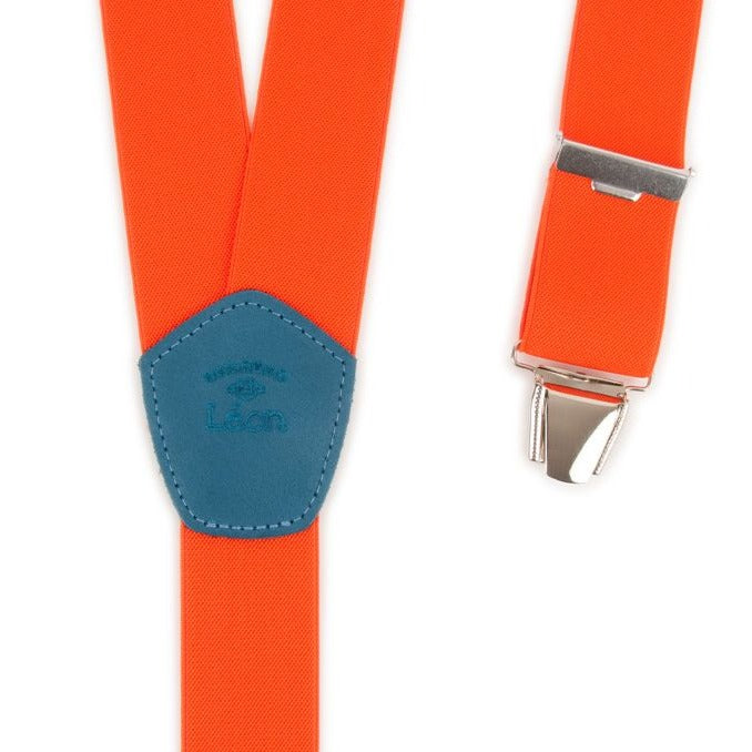Bretelles larges Orange Dérange, Les Bretelles de Léon, vue 2