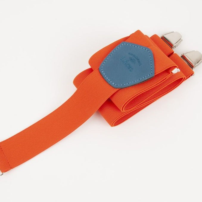 Bretelles larges Orange Dérange, Les Bretelles de Léon, vue 4