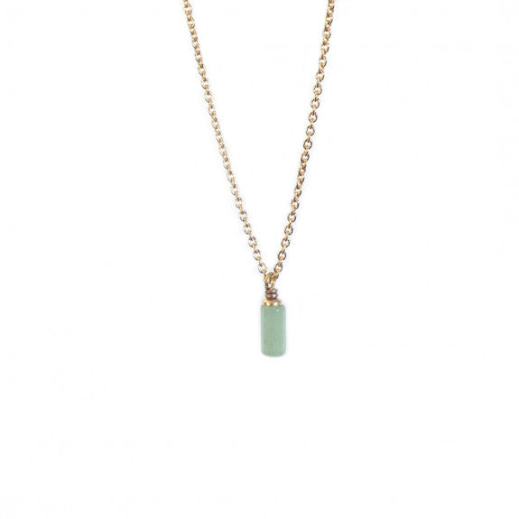 collier aura mini memoire Aventurine