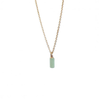 collier aura mini memoire Aventurine