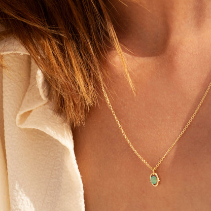 collier Orphee Aventurine