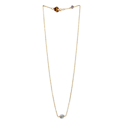 collier aura court berlingot labradorite