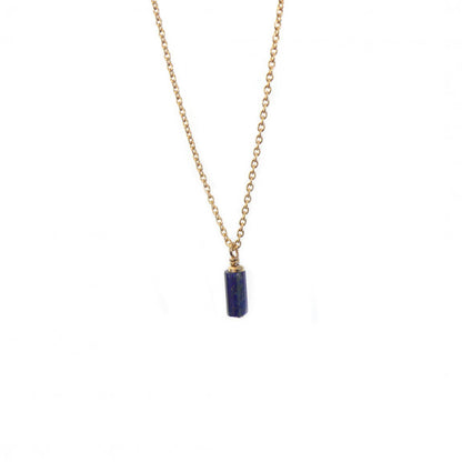 collier aura mini memoire Lapis lazuli