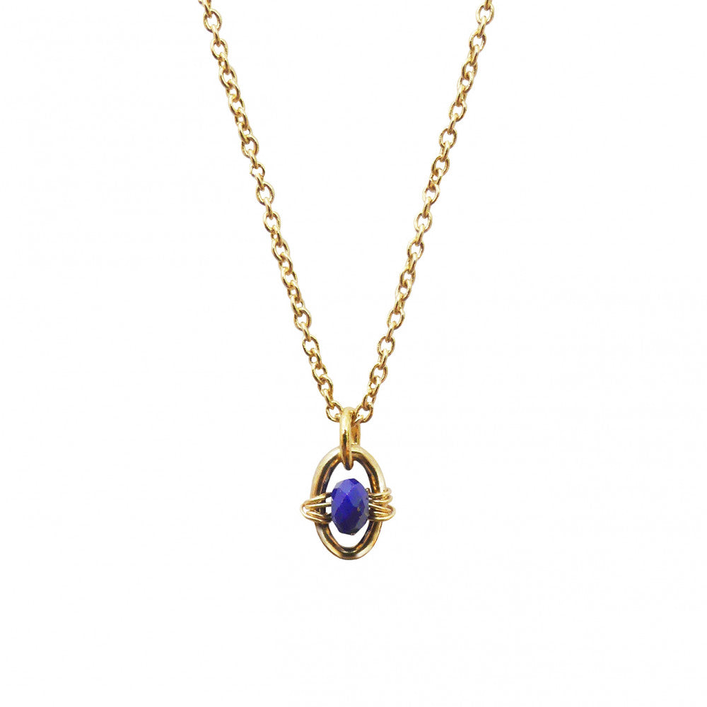 collier Orphee Lapis Lazuli