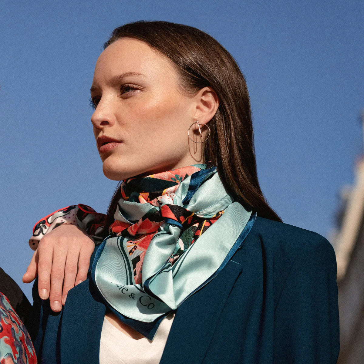 Foulard Éloïse-Norah 90cm