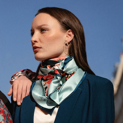 Foulard Éloïse-Norah 90cm