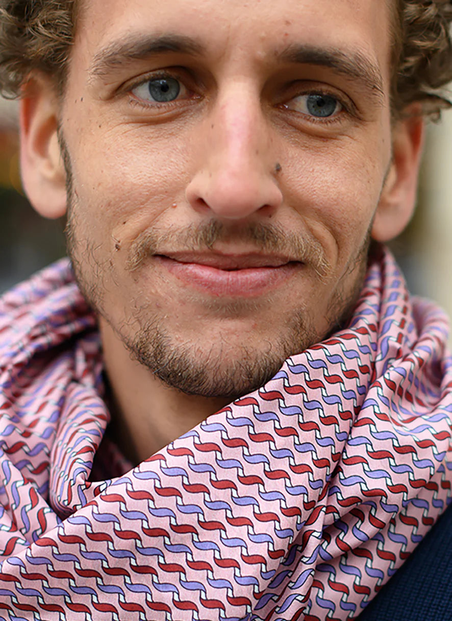 Silk scarf 27