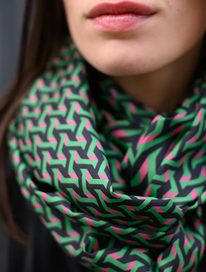 Silk scarf 27