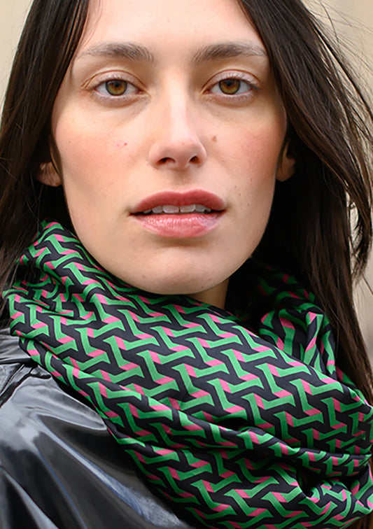 Silk scarf 27