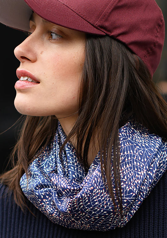 Silk scarf 27