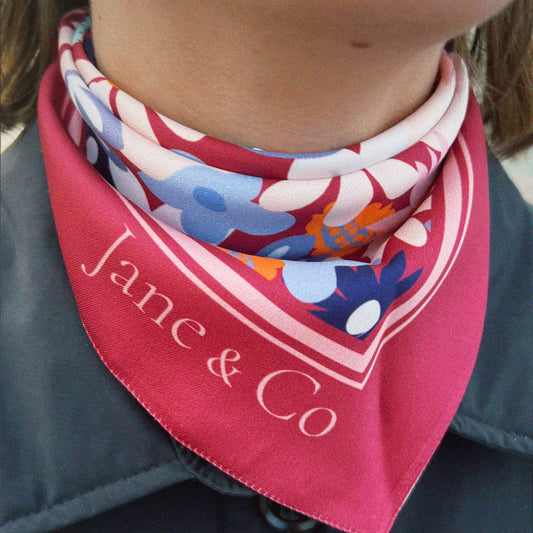 foulard triangle Constance/Solène