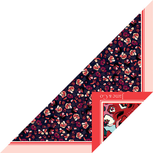 foulard triangle Ninon/Garance