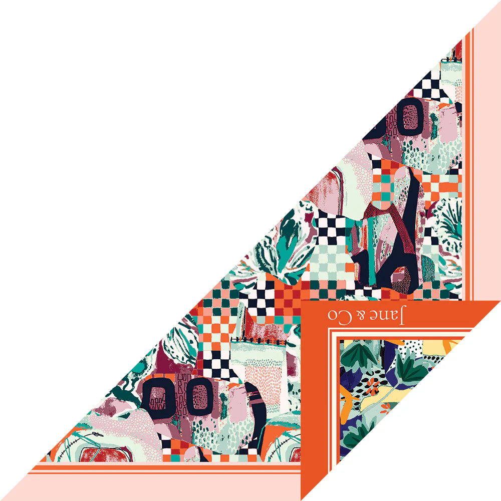 foulard triangle Line/Clémentine