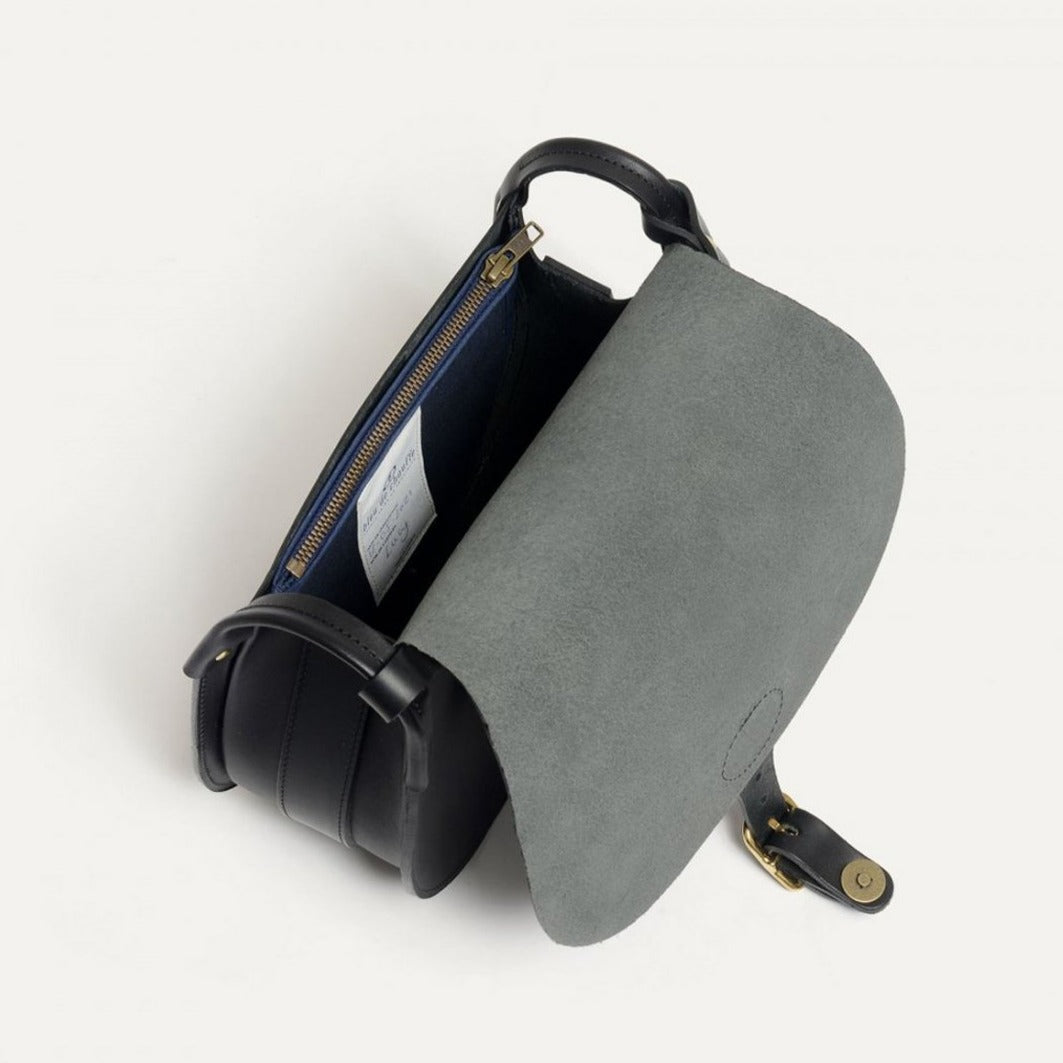 Gibecière Diane L, Bleu de Chauffe, vue 2