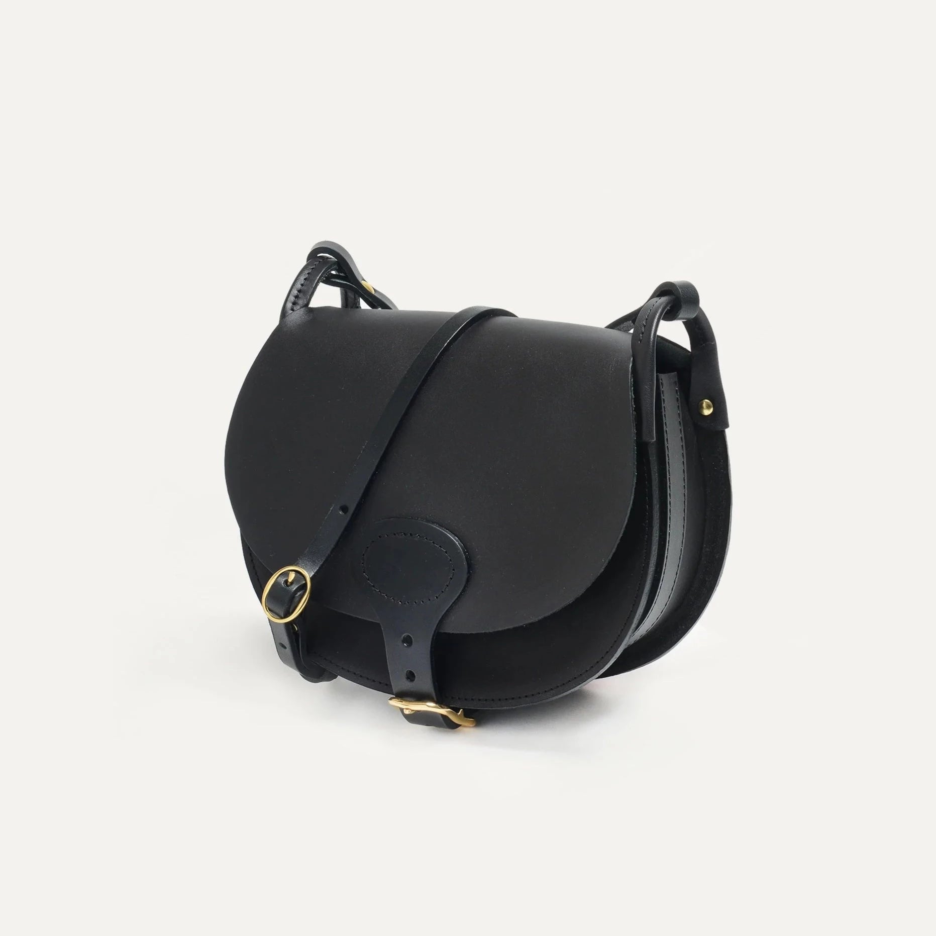 Gibecière Diane M noir, Bleu de Chauffe, vue 2
