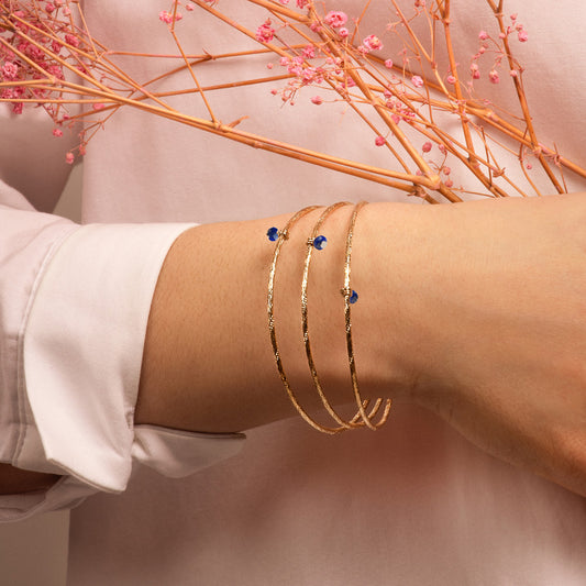 jonc pampille aura lapis lazuli