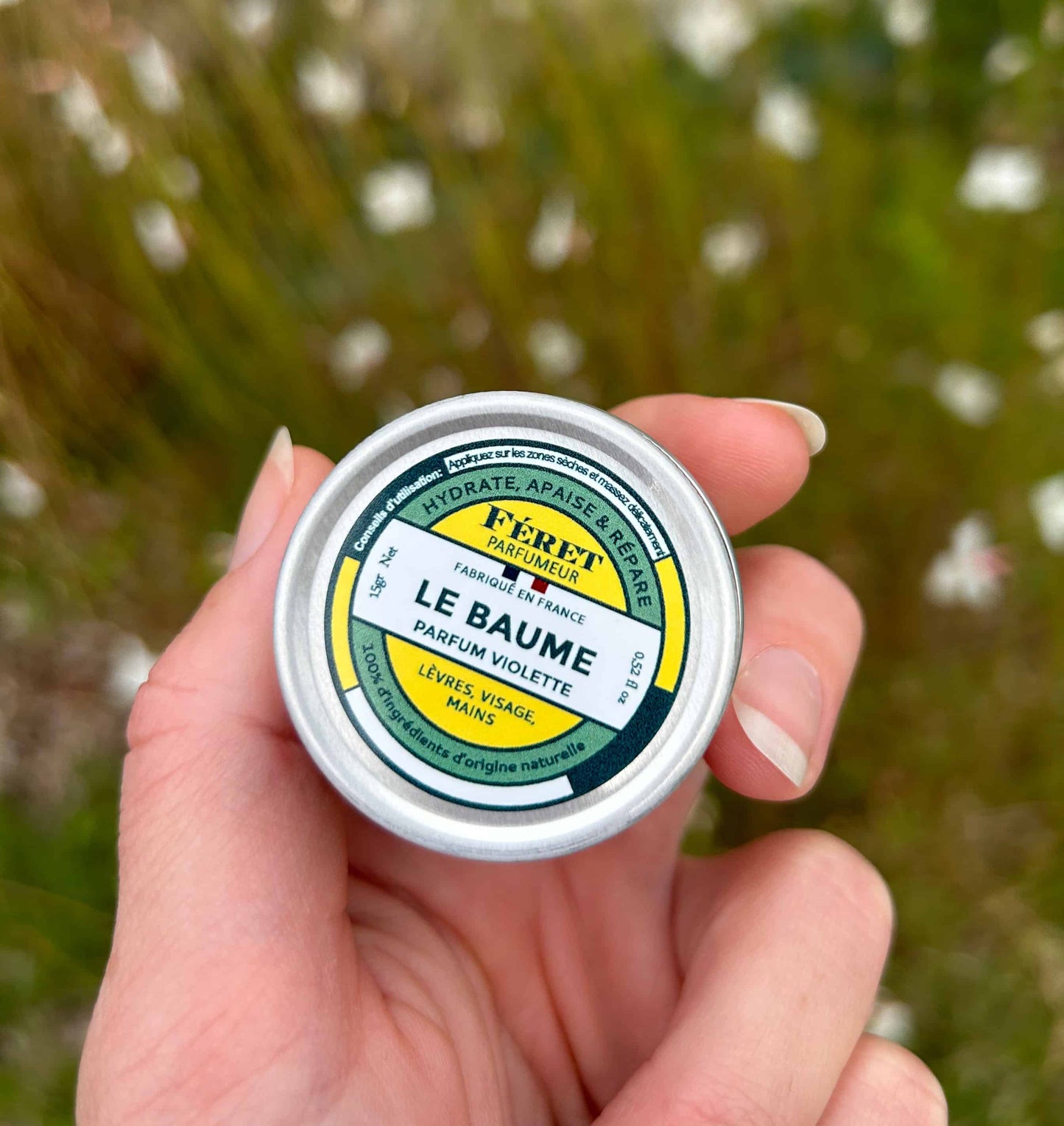 Violet fragrance balm