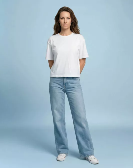 t-shirt Eva blanc