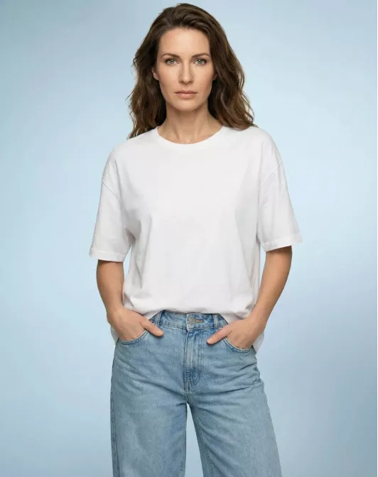 t-shirt Eva blanc