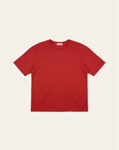 t-shirt Eva rouge groseille